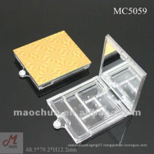 MC5059 Wholesale eyeshadow palette container custom cosmetic box, bling cosmetic case